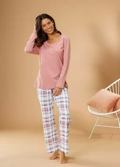 Arizona Check Jersey Pyjamas