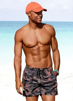 Bench Army Print Swim Shorts