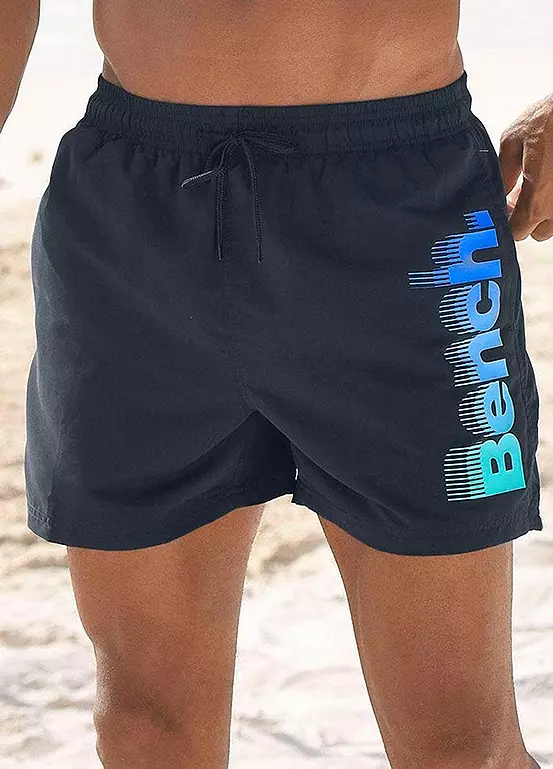 Bench Logo Print Swimming Shorts 1 Bench Logo Print Swimming Shorts