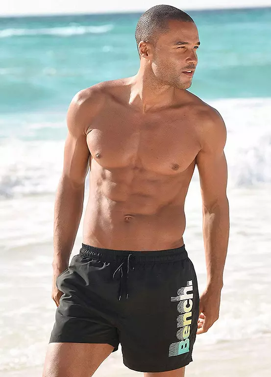 Bench Logo Print Swimming Shorts 4 Bench Logo Print Swimming Shorts - Image 4