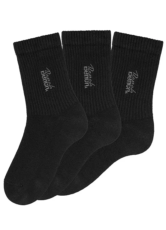 Bench Pack Of 3 Socks 1 Bench Pack Of 3 Socks