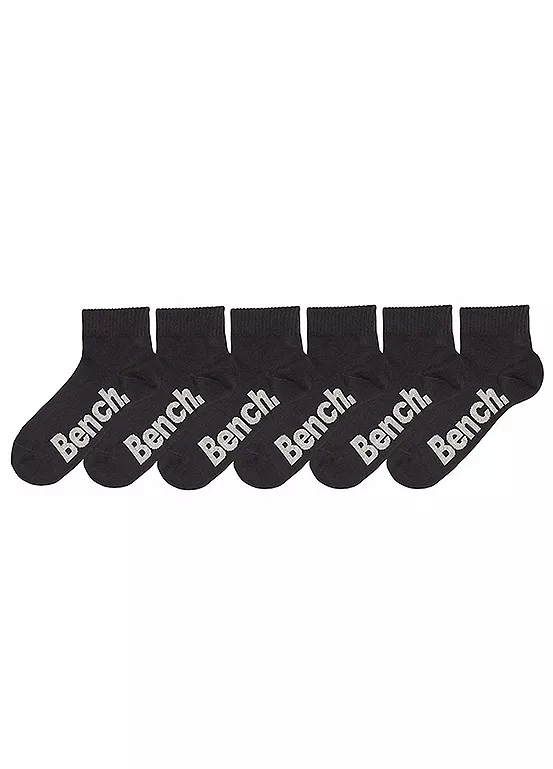 Bench Pack Of 6 Ankle Socks 1 Bench Pack Of 6 Ankle Socks