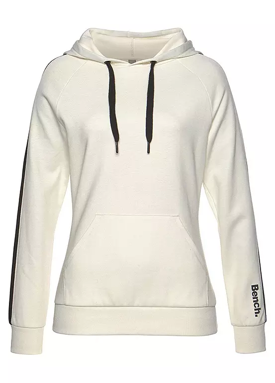 Bench Raglan Sleeve Stripe Hoodie 2 Bench Raglan Sleeve Stripe Hoodie - Image 2