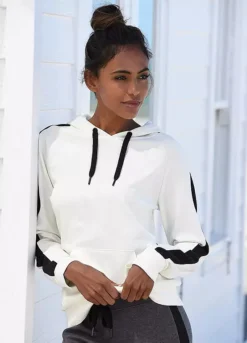 Bench Raglan Sleeve Stripe Hoodie 7 Bench Raglan Sleeve Stripe Hoodie -Daily Bra Store Bench Raglan Sleeve Stripe Hoodie89585160FRSL