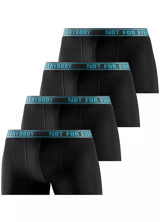 Bruno Banani Pack Of 4 Waistband Boxers 1 Bruno Banani Pack Of 4 Waistband Boxers