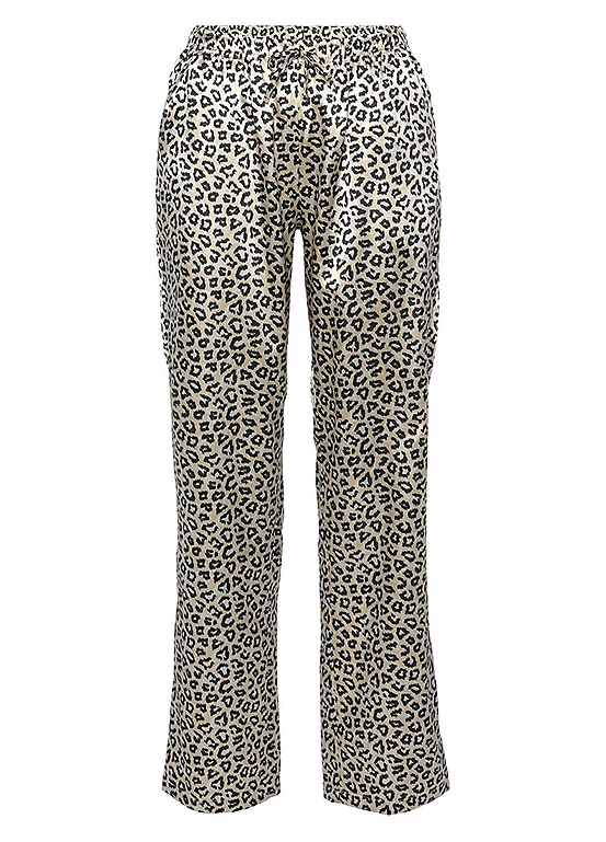 Buffalo Animal Print Pyjama Trousers 2 Buffalo Animal Print Pyjama Trousers - Image 2