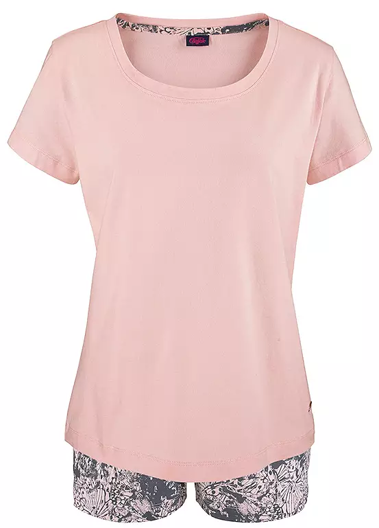 Buffalo Printed Shorty Pyjamas 4 Buffalo Printed Shorty Pyjamas - Image 4