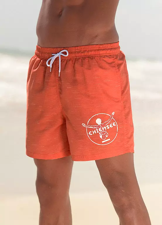 Chiemsee Logo Print Marl Swim Shorts 3 Chiemsee Logo Print Marl Swim Shorts - Image 3