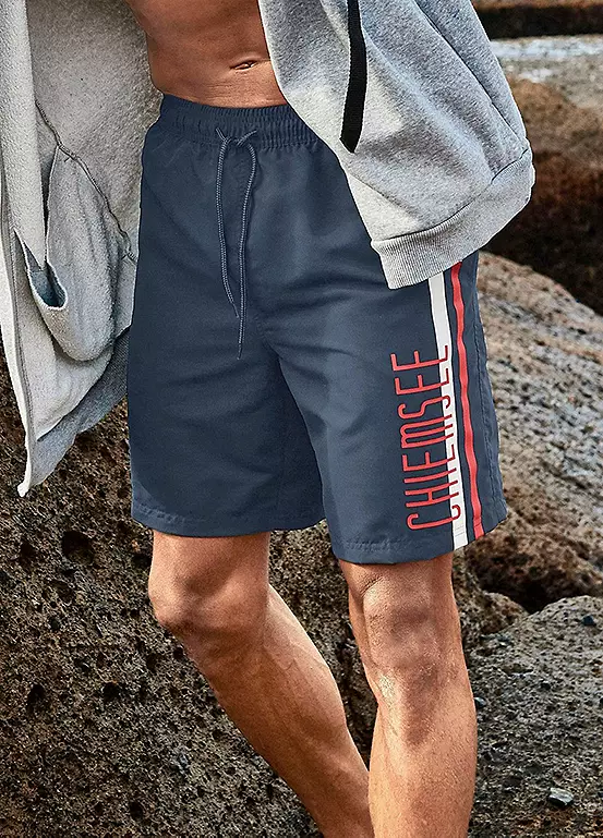 Chiemsee Logo Print Swim Shorts 1 Chiemsee Logo Print Swim Shorts