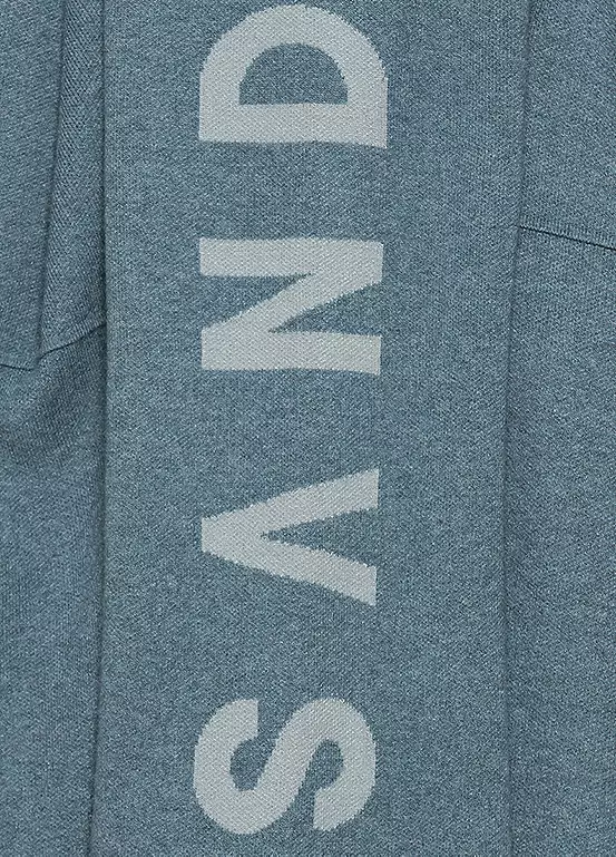 Elbsand Logo Print Drawstring Hoodie 4 Elbsand Logo Print Drawstring Hoodie - Image 4