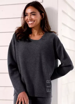 Elbsand Oversize Round Neck Jumper