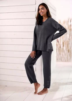 Elbsand Oversize Round Neck Jumper -Daily Bra Store Elbsand Oversize Round Neck Jumper33287157FRSP W01