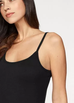 H.I.S 2 Pack Of Spaghetti Tops -Daily Bra Store H.I.S 2 Pack of Spaghetti Tops879792FRSP W02