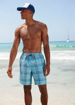 H.I.S Checked Swim Shorts 9 H.I.S Checked Swim Shorts -Daily Bra Store H.I.S Checked Swim Shorts19274919FRSP