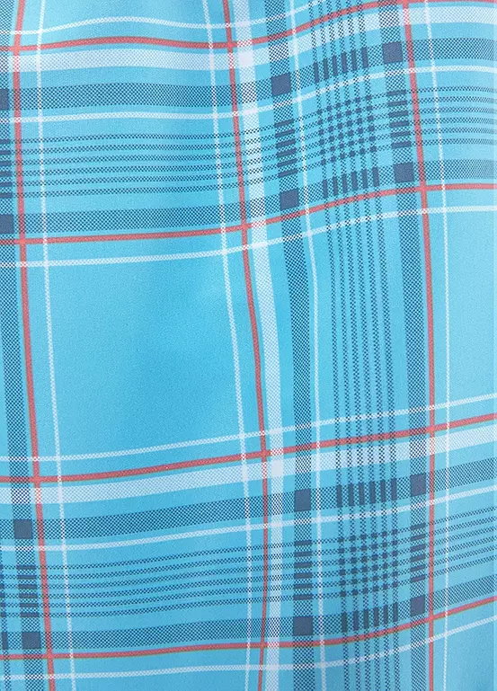 H.I.S Checked Swim Shorts 3 H.I.S Checked Swim Shorts - Image 3