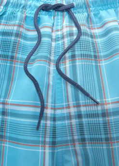 H.I.S Checked Swim Shorts 8 H.I.S Checked Swim Shorts -Daily Bra Store H.I.S Checked Swim Shorts24286008FRSC W02