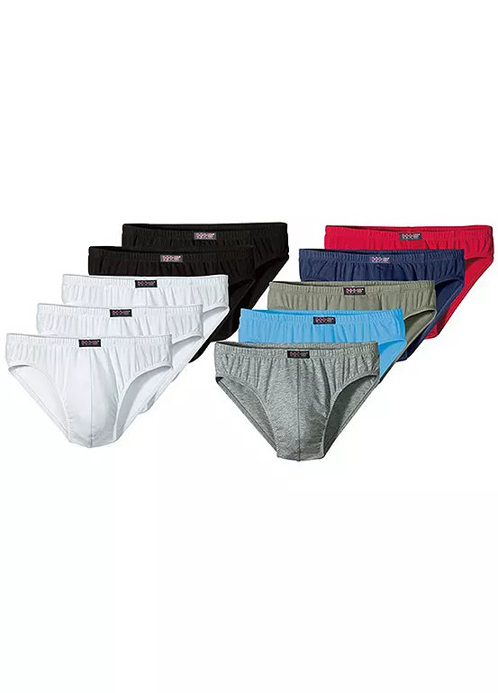 H.I.S Pack Of 10 Briefs 4 H.I.S Pack Of 10 Briefs - Image 4