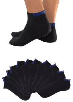H.I.S Pack Of 10 Trainer Socks