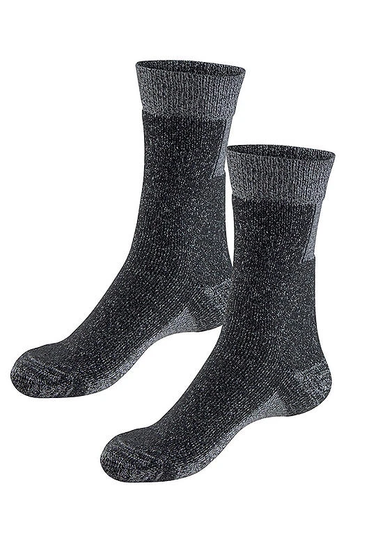 H.I.S Pack Of 2 Hiking Socks 1 H.I.S Pack Of 2 Hiking Socks