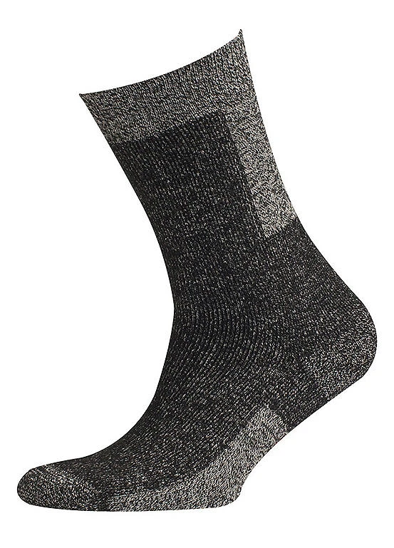 H.I.S Pack Of 2 Hiking Socks 2 H.I.S Pack Of 2 Hiking Socks - Image 2