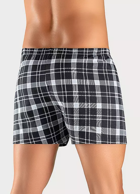 H.I.S Pack Of 2 Loose-Fit Boxers 4 H.I.S Pack Of 2 Loose-Fit Boxers - Image 4