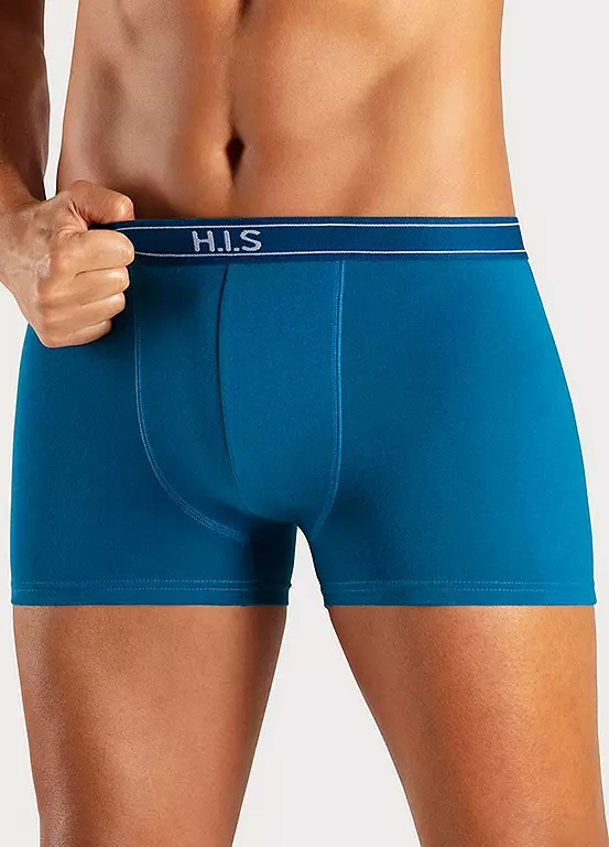 H.I.S Pack Of 5 Boxer Shorts 2 H.I.S Pack Of 5 Boxer Shorts - Image 2