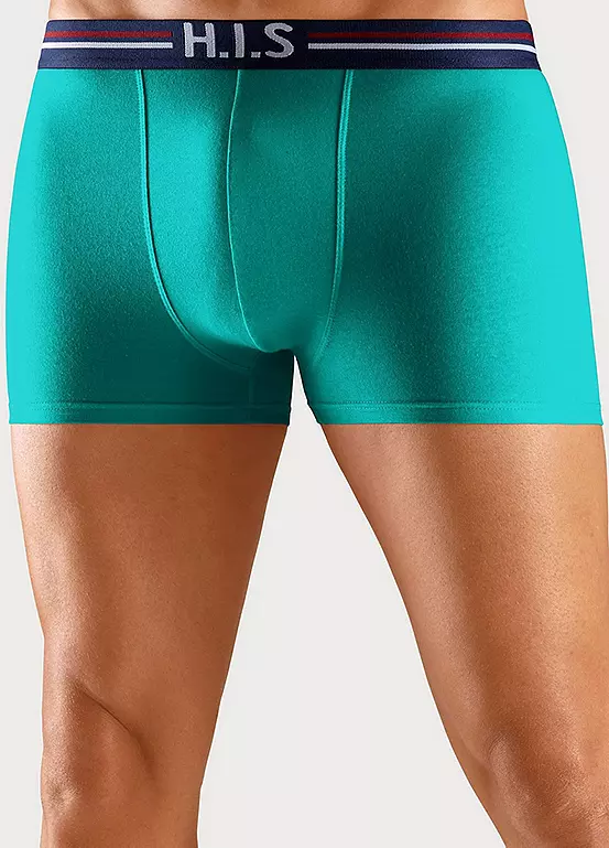 H.I.S Pack Of 5 Striped Boxers 2 H.I.S Pack Of 5 Striped Boxers - Image 2