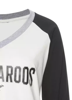 KangaROOS Logo Print Long Pyjamas 8 KangaROOS Logo Print Long Pyjamas -Daily Bra Store KangaROOS Logo Print Long Pyjamas55204413FRSC W02