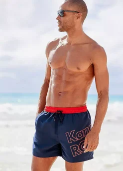 KangaROOS Logo Print Swim Shorts 8 KangaROOS Logo Print Swim Shorts -Daily Bra Store KangaROOS Logo Print Swim Shorts46811350FRSP