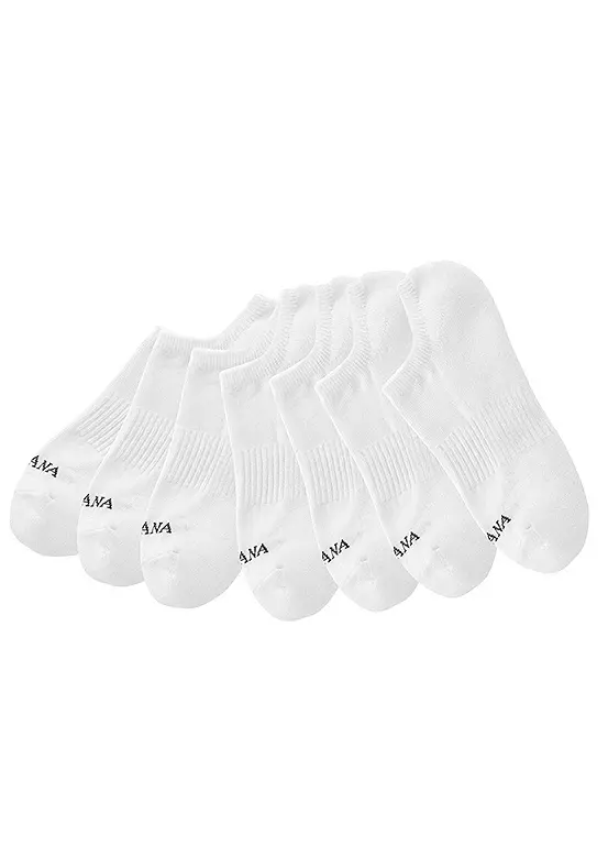 LASCANA Active Pack Of 7 Trainers Socks 2 LASCANA Active Pack Of 7 Trainers Socks - Image 2