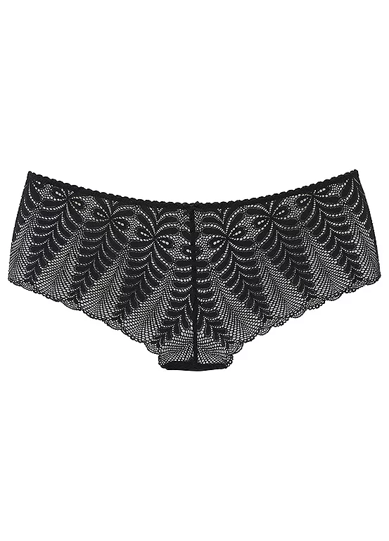 LASCANA Amira Patterned Lace Shorts 5 LASCANA Amira Patterned Lace Shorts - Image 5