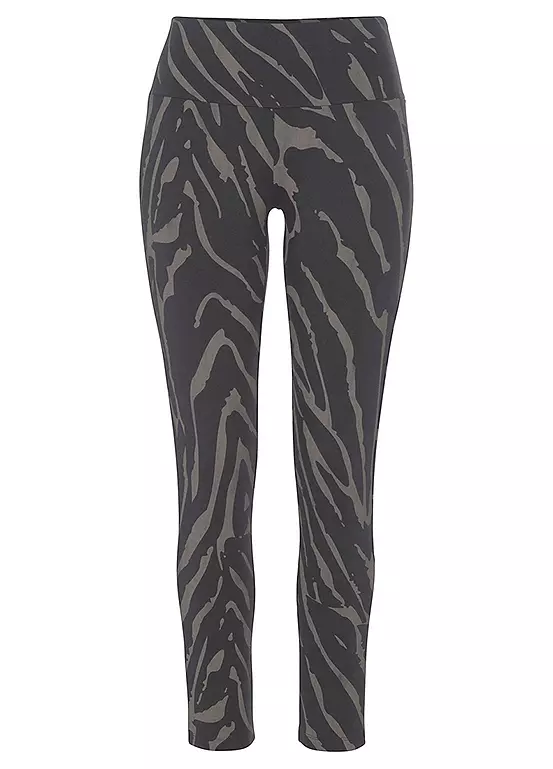 LASCANA Animal Print Leggings 2 LASCANA Animal Print Leggings - Image 2