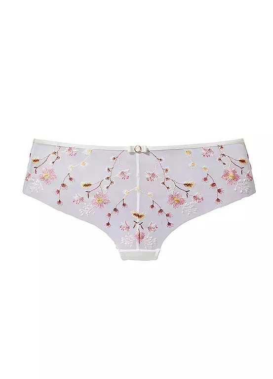 LASCANA Floral Embroidery Briefs 5 LASCANA Floral Embroidery Briefs - Image 5