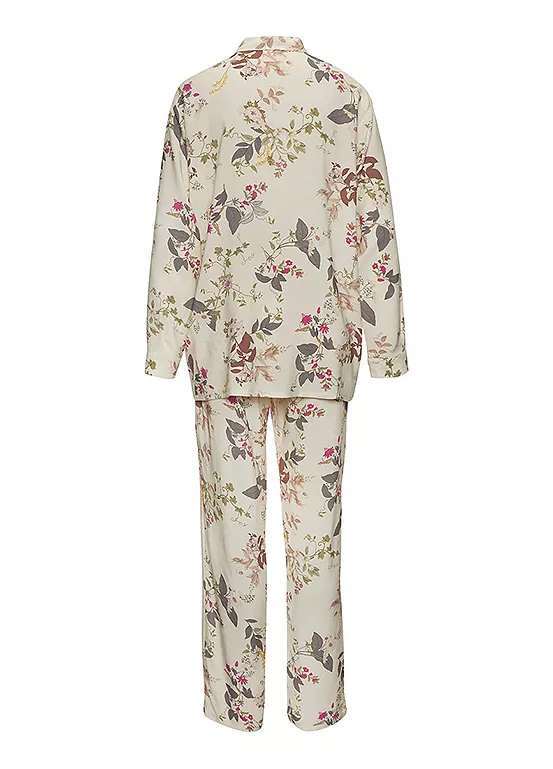 LASCANA Floral Print Pyjamas 4 LASCANA Floral Print Pyjamas - Image 4