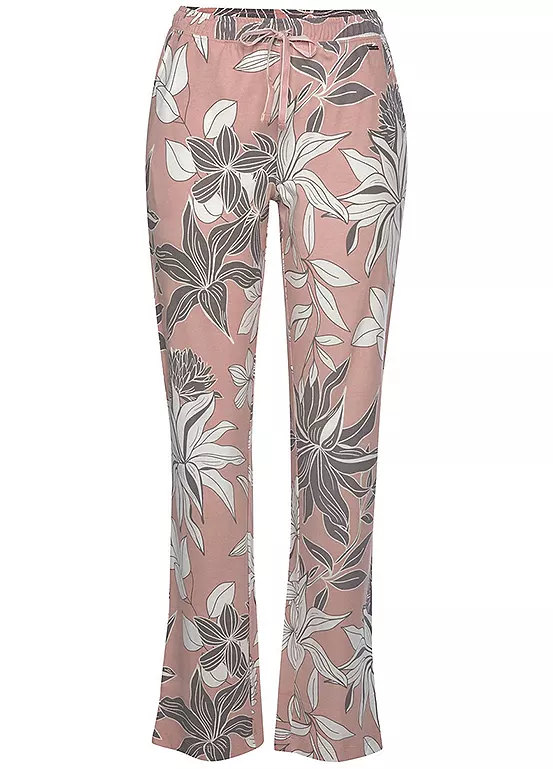 LASCANA Floral Print Sleep Trousers 2 LASCANA Floral Print Sleep Trousers - Image 2