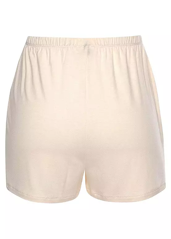 LASCANA Jersey Sleep Shorts 4 LASCANA Jersey Sleep Shorts - Image 4