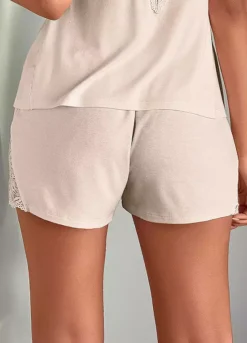 LASCANA Jersey Sleep Shorts 7 LASCANA Jersey Sleep Shorts -Daily Bra Store LASCANA Jersey Sleep Shorts55110111FRSP W01