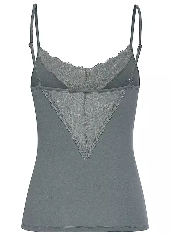 LASCANA Lace Detail Camisole 4 LASCANA Lace Detail Camisole - Image 4