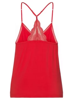 LASCANA Lace Insert Pyjama Top -Daily Bra Store LASCANA Lace Insert Pyjama Top71546307FRSC W01