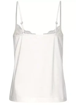LASCANA Lace Trim Camisole -Daily Bra Store LASCANA Lace Trim Camisole62016714FRSC W01
