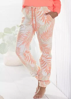 LASCANA Leaf Print Joggers