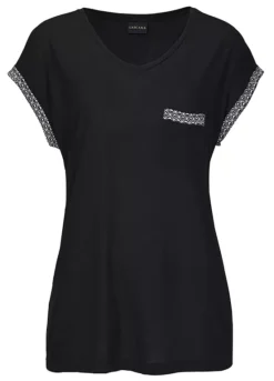 LASCANA Leaf Print Short Pyjamas 5 LASCANA Leaf Print Short Pyjamas -Daily Bra Store LASCANA Leaf Print Short Pyjamas408491FRSC W01