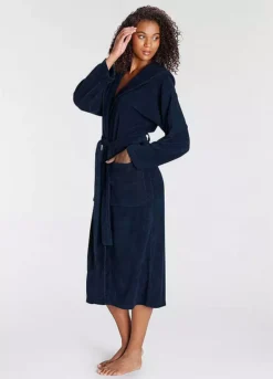 LASCANA Long Hooded Bathrobe -Daily Bra Store LASCANA Long Hooded Bathrobe37527138FRSP W03