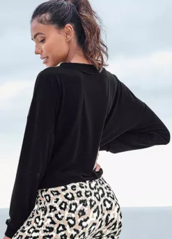 LASCANA Long Sleeve Pyjama Top 7 LASCANA Long Sleeve Pyjama Top -Daily Bra Store LASCANA Long Sleeve Pyjama Top83356639FRSP W01