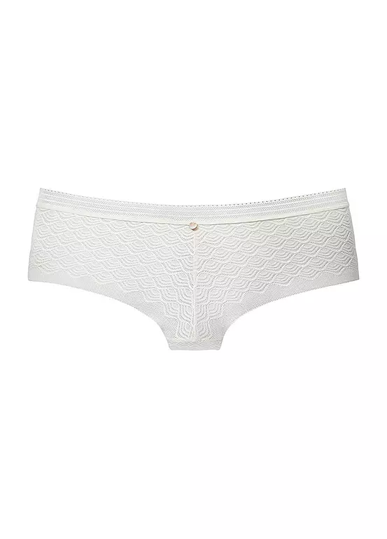 LASCANA Mid Waist Lace Briefs 2 LASCANA Mid Waist Lace Briefs - Image 2