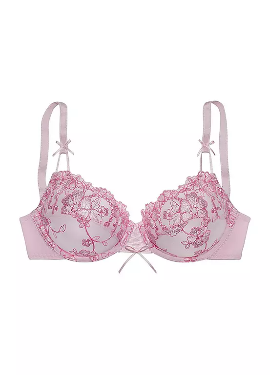 LASCANA Non-Padded Underwired Balcony Bra 2 LASCANA Non-Padded Underwired Balcony Bra - Image 2
