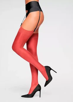 LASCANA Pack Of 2 Suspender Stockings -Daily Bra Store LASCANA Pack of 2 Suspender Stockings29670123FRSP W02
