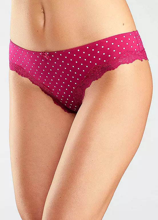 LASCANA Pack Of 3 Bikini Briefs 2 LASCANA Pack Of 3 Bikini Briefs - Image 2