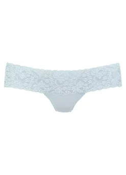 LASCANA Pack Of 3 Wide Lace Waistband Thongs -Daily Bra Store LASCANA Pack of 3 Wide Lace Waistband Thongs32488863FRSC W03