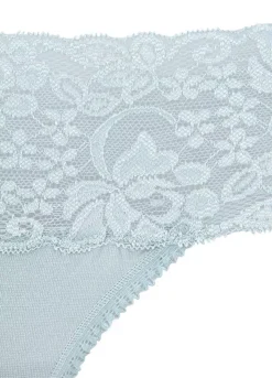 LASCANA Pack Of 3 Wide Lace Waistband Thongs -Daily Bra Store LASCANA Pack of 3 Wide Lace Waistband Thongs32488863FRSC W04